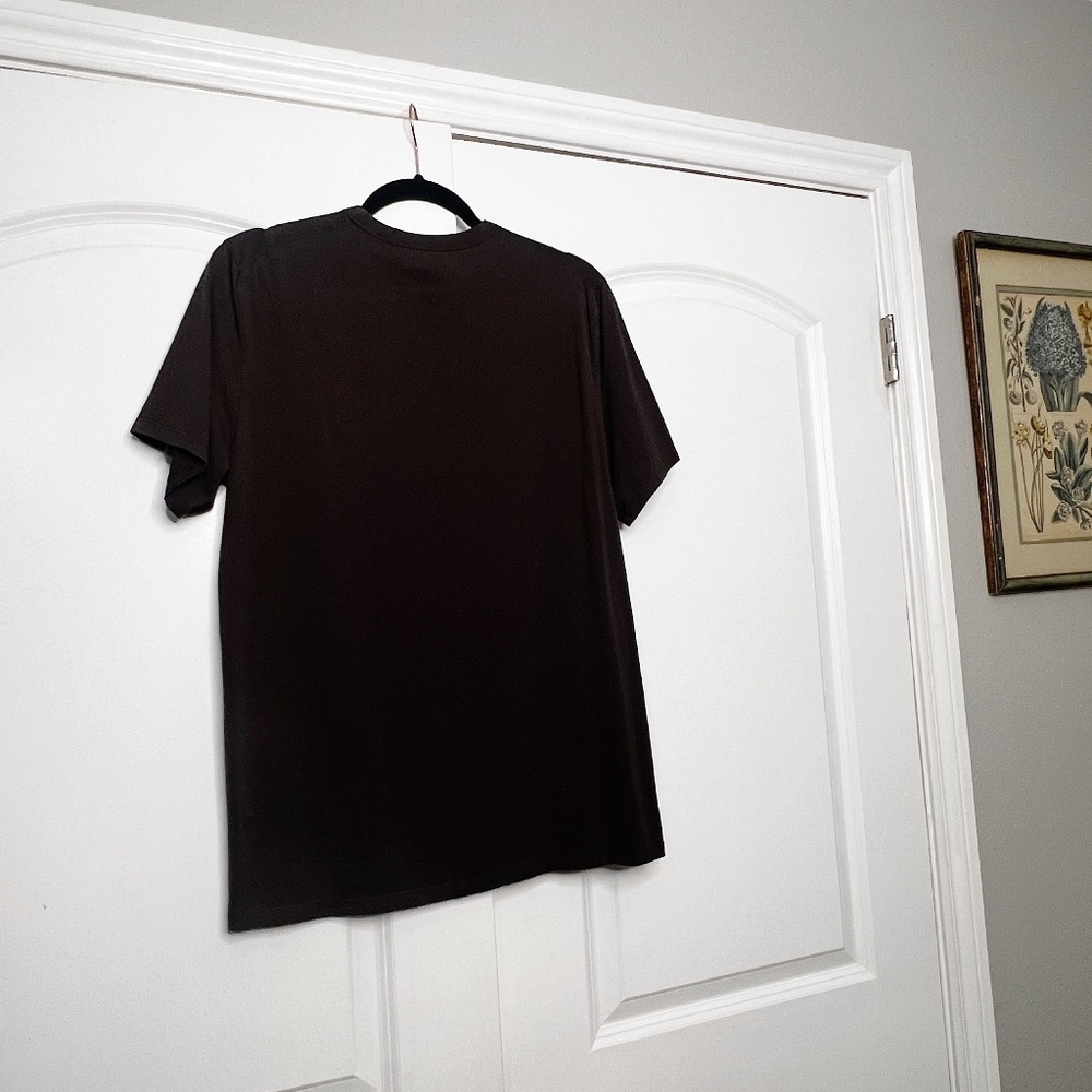 Lululemon Brown Short Sleeve Tee Size Medium  t-shirt